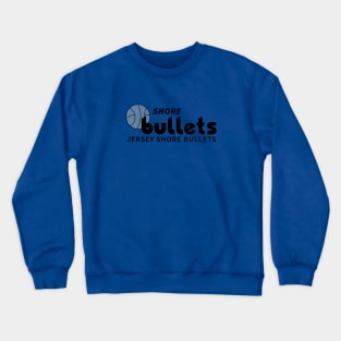 Defunct Jersey Shore Bullets Basketball 1977 Crewneck Sweatshirt